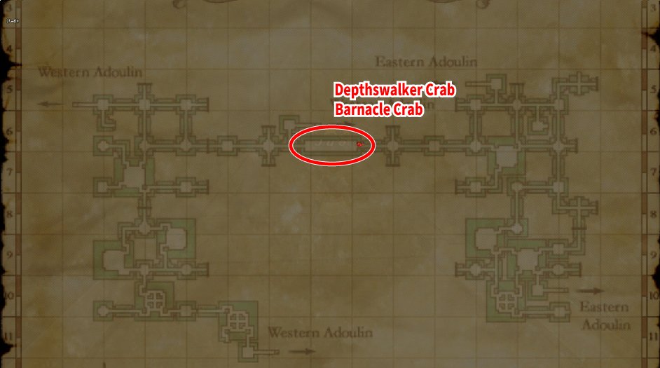 Leveling Map Rala Waterways