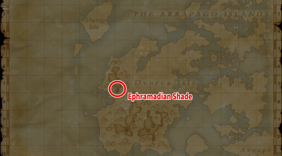 Map of Ephramadian Shade